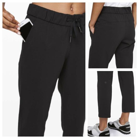 Lululemon Women's On The Fly 7/8 Pant Black Size 8 - Picture 2 of 10